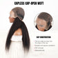 DORIMY 180% Density Natural Black Hair Color 16-34Inch Small Curly Hair Lace Frontal Wig For Woman
