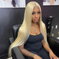 DORIMY 613 Lace Front Wig Human Hair 16-40 Inch Straight 13x6 transparent lace Wigs for Women