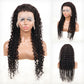 DORIMY 180% Density Natural Black Hair Color 16-34Inch Curly hair Lace Frontal Wig For Woman