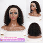 DORIMY Wig Short Bob Hair Wig Nature Black Human Hair Brazilian Curly Transparent 13x4 Deep Wave Lace Frontal Wigs For Black Women