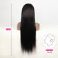DORIMY 180% Density Natural Black Hair Color 16-40Inch 13x6 Smooth Straight Lace Frontal Wig For Woman
