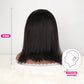 DORIMY 180% Density Natural Black Color Brazilian Straight Short Bob Wig 13X4 Lace Front Human Hair Wigs For Black Women