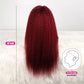 DORIMY 99J Burgundy Lace Front Wig Human Hair 16-34 Inch Small Curly 13x6 Human Hair Lace Front Wigs for Women