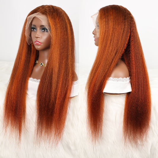 DORIMY 100% Human Hair Wigs16-40inch 180%Density 13×6 Lace Frontal Small Curly Hair For Woman