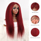 DORIMY 99J Burgundy Lace Front Wig Human Hair 16-34 Inch Small Curly 13x6 Human Hair Lace Front Wigs for Women