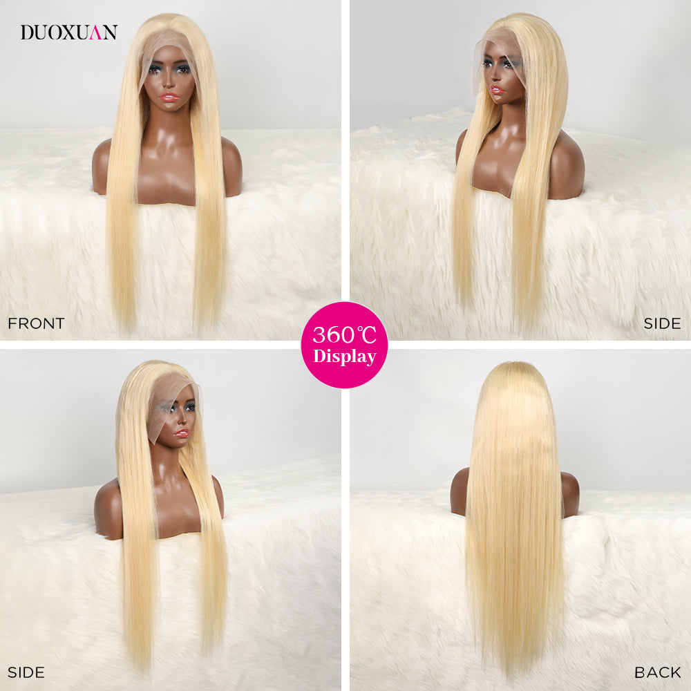 DORIMY 613 Lace Front Wig Human Hair 16-40 Inch Straight 13x6 transparent lace Wigs for Women