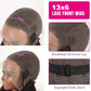 DORIMY 180% Density Natural Black Hair Color 16-34Inch Small Curly Hair Lace Frontal Wig For Woman