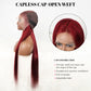 DORIMY 99j 13x6 Transparent Lace Front Wigs Human Hair Pre Plucked with Baby Hair 180 Density 16-34Inch Smooth Straight Lace Frontal Wig For Woman