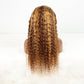DORIMY 100% Human Hair Wigs 16-40inch 180%Density 13×6 Lace Frontal Curly Hair Wig For Woman
