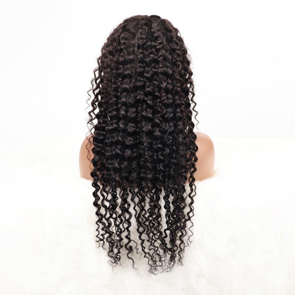 DORIMY 100% Human Hair Wigs 16-40inch 180%Density 13×6 Lace Frontal Curly Hair Wig For Woman