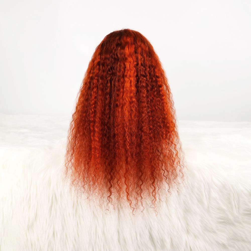DORIMY 100% Human Hair Wigs 16-40inch 180%Density 13×6 Lace Frontal Curly Hair Wig For Woman